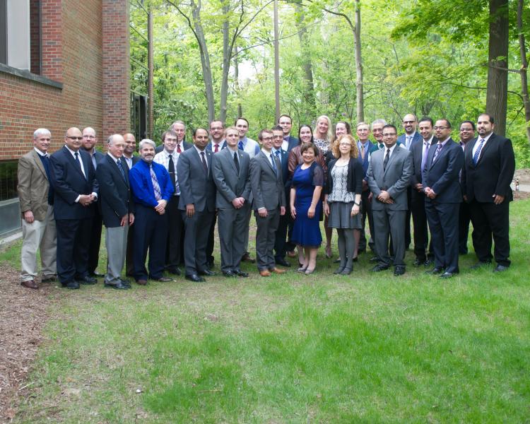 Grads and Department Faculty 2016